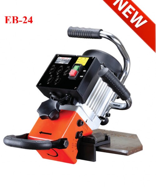 Máy vát mép cạnh thép góc 15 độ, 30 độ, 37.5 độ, 45 độ, 60 độ cầm tay EB-24